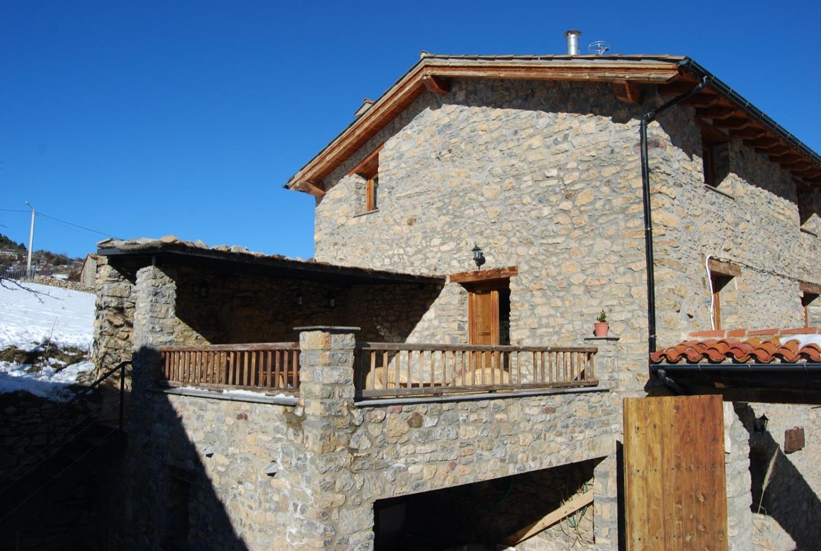 Casa Rural Al Pirineu Ansobell Bagian luar foto